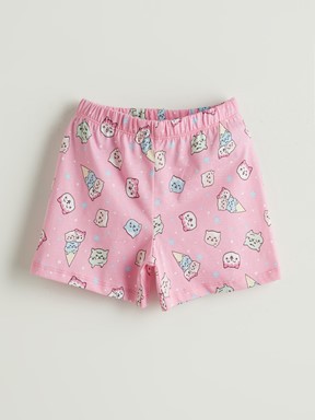 Şortlu Pijama Takımı PASTEL MAVİ