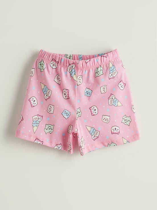 Şortlu Pijama Takımı PASTEL MAVİ