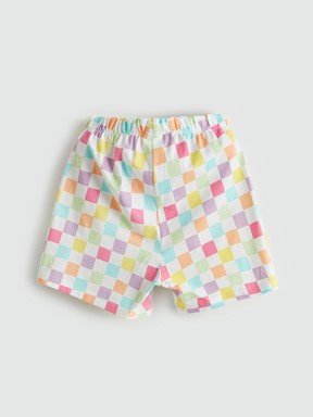Şortlu Pijama Takımı OPTİK BEYAZ