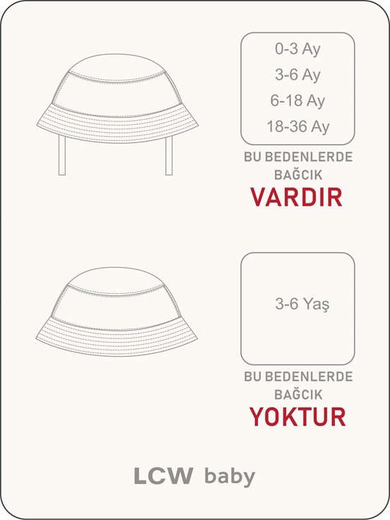 Bucket Şapka TAŞ RENGİ BASKILI