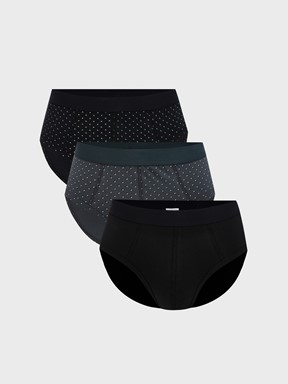 Slip SİYAH BASKILI