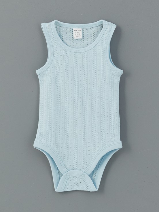 Çıtçıtlı Body AÇIK MAVİ