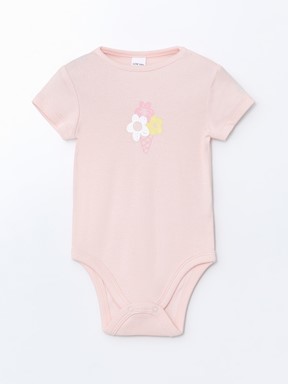 Çıtçıtlı Body BEBEK PEMBE