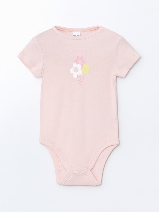 Çıtçıtlı Body BEBEK PEMBE