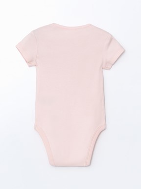 Çıtçıtlı Body BEBEK PEMBE