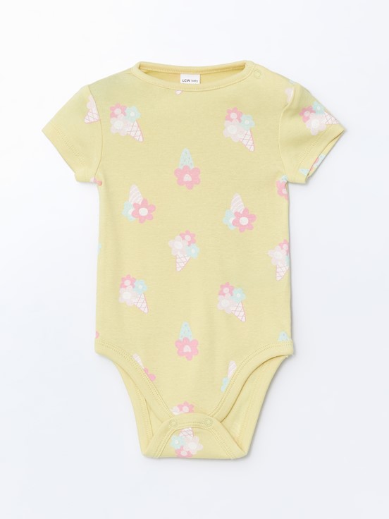 Çıtçıtlı Body BEBEK PEMBE