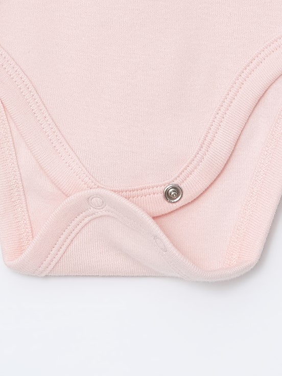 Çıtçıtlı Body BEBEK PEMBE