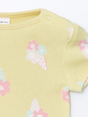 Çıtçıtlı Body BEBEK PEMBE