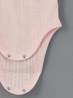 Çıtçıtlı Body PEMBE