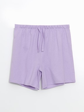 Şortlu Pijama Takımı LİLA