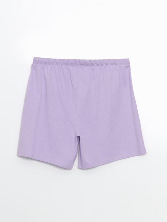 Şortlu Pijama Takımı LİLA