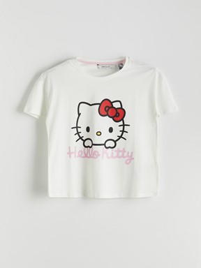 Şortlu Pijama Takımı EKRU BASKILI