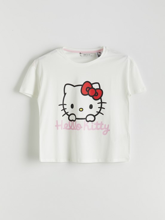 Şortlu Pijama Takımı EKRU BASKILI