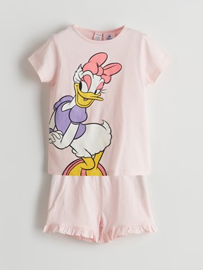 Şortlu Pijama Takımı AÇIK PEMBE