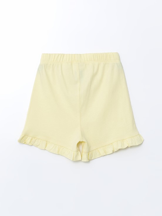 Şortlu Pijama Takımı AÇIK SARI