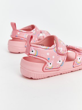 Sandalet ŞEKER PEMBE BASKILI