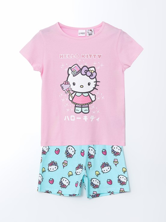 Şortlu Pijama Takımı PEMBE LEYLAK