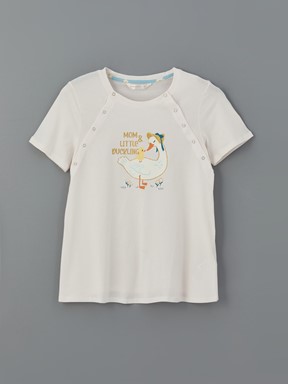 Kaprili Pijama Takımı MAVİ BASKILI