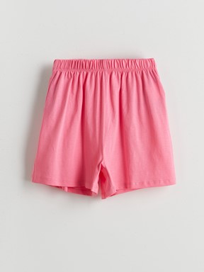 Şortlu Pijama Takımı KREM