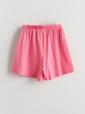 Şortlu Pijama Takımı KREM