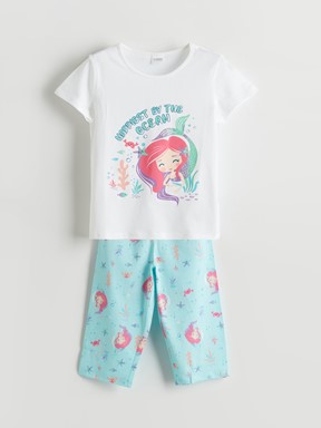 Kaprili Pijama Takımı BUXE BEYAZI