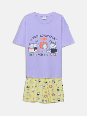 Pijama Takım LİLA