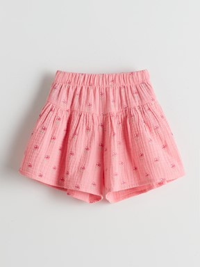 Etek PEMBE BASKILI