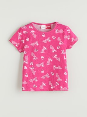 Şortlu Pijama Takımı PEMBE BASKILI