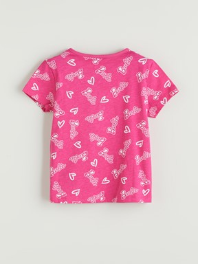 Şortlu Pijama Takımı PEMBE BASKILI