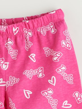 Şortlu Pijama Takımı PEMBE BASKILI