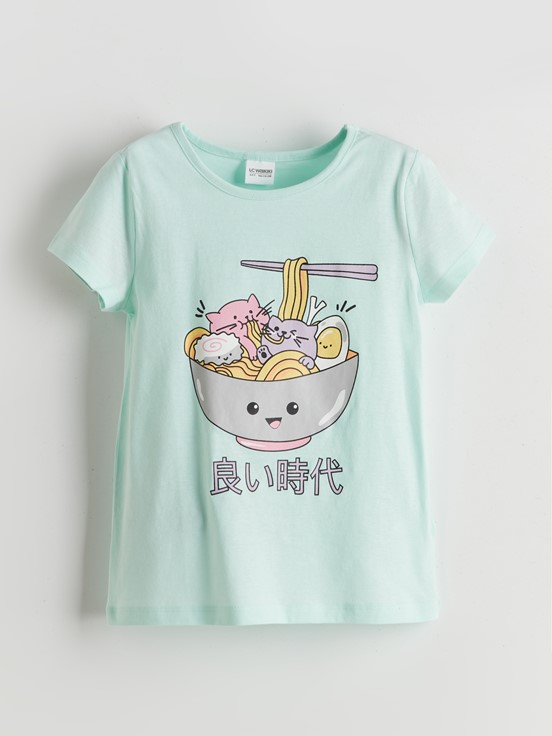 Şortlu Pijama Takımı UÇUK SUYEŞİLİ
