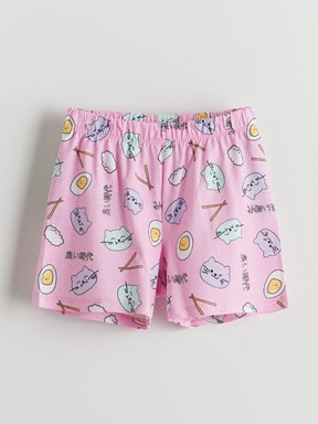 Şortlu Pijama Takımı UÇUK SUYEŞİLİ