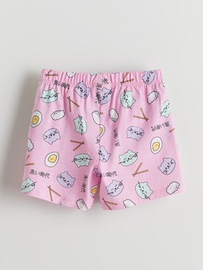 Şortlu Pijama Takımı UÇUK SUYEŞİLİ