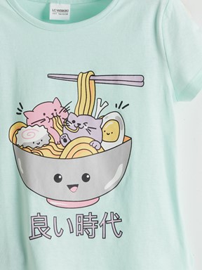 Şortlu Pijama Takımı UÇUK SUYEŞİLİ