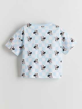 Şortlu Pijama Takımı BEYAZ BASKILI