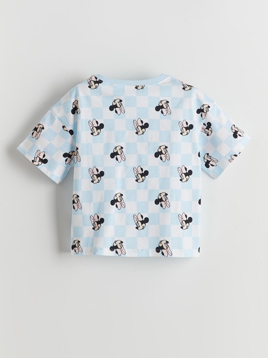 Şortlu Pijama Takımı BEYAZ BASKILI