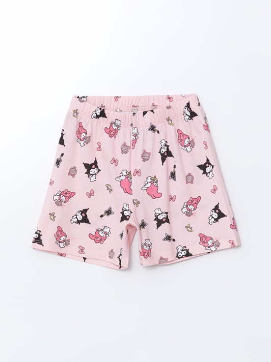 Şortlu Pijama Takımı LİLA