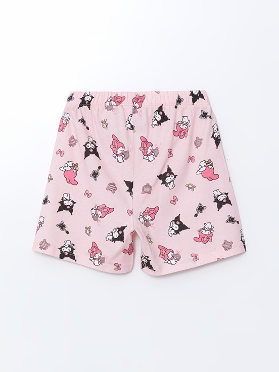 Şortlu Pijama Takımı LİLA
