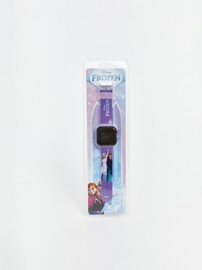 Frozen Baskılı Kız Çocuk Dijital Kol Saati KARIŞIK
