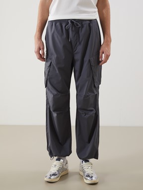 LCW CLASSIC Rahat Kalıp Gabardin Erkek Kargo Pantolon ANTRASİT