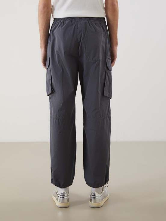 LCW CLASSIC Rahat Kalıp Gabardin Erkek Kargo Pantolon ANTRASİT