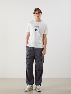 LCW CLASSIC Rahat Kalıp Gabardin Erkek Kargo Pantolon ANTRASİT