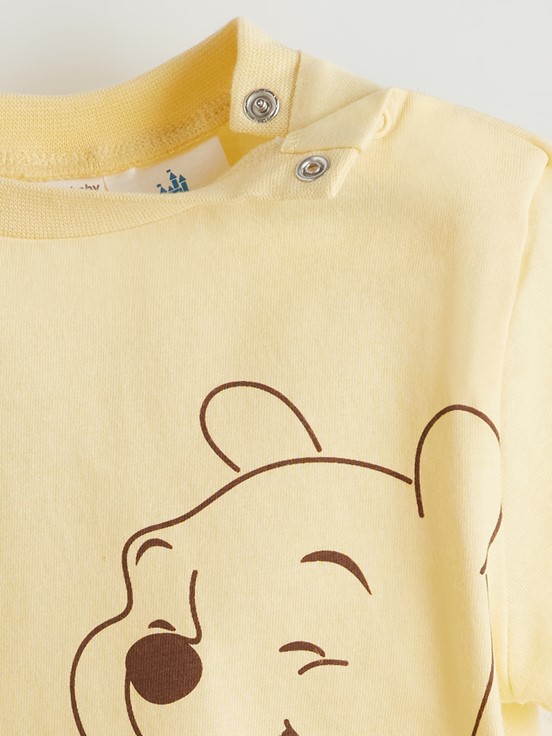 Şortlu Pijama Takımı SARI