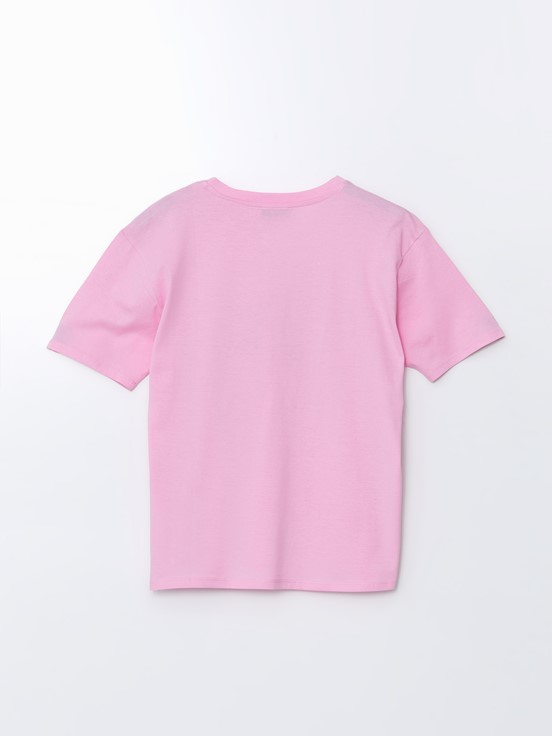 Tişört PEMBE LEYLAK