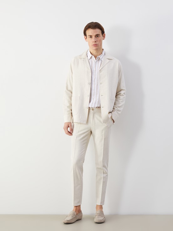 Blazer Ceket BEJ