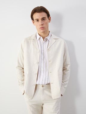 Blazer Ceket BEJ