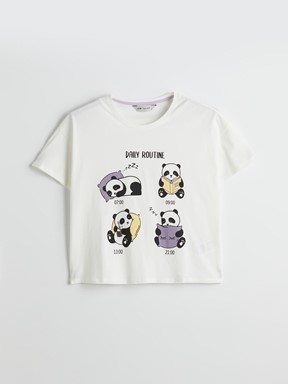 Kaprili Pijama Takımı LİLA BASKILI