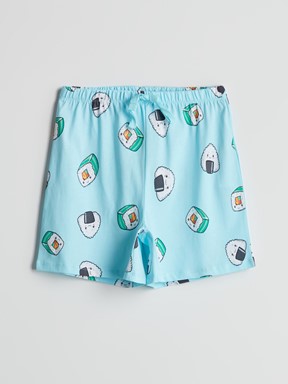 Pijama Alt AÇIK MAVİ BASKILI