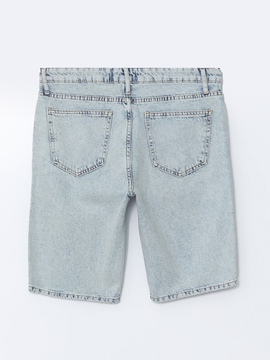 Jean Şort AÇIK İNDİGO RODEO