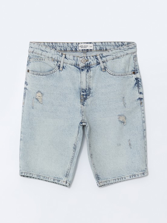 Jean Şort AÇIK İNDİGO RODEO